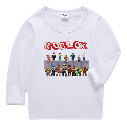 2020 Kids Korean Style Roblox Long Sleeve T-Shirt