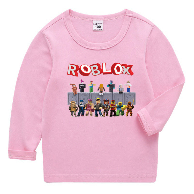 2020 Kids Korean Style Roblox Long Sleeve T-Shirt