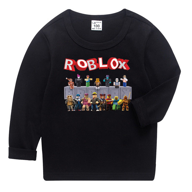 2020 Kids Korean Style Roblox Long Sleeve T-Shirt